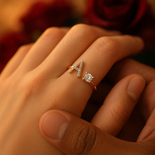Adjustable Initial Ring (80% OFF TODAY ONLY)