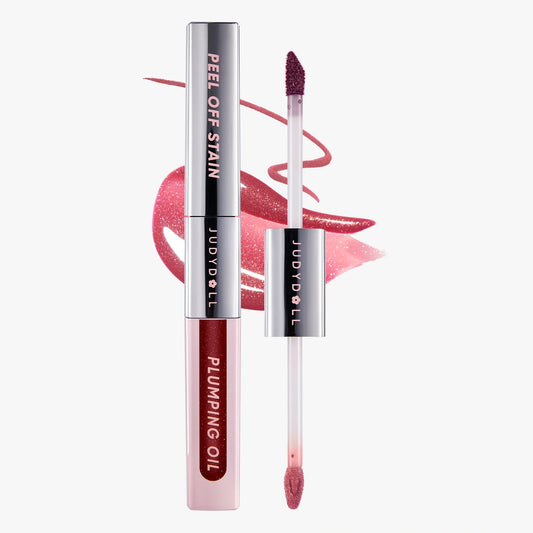 LipLock Duo Peel Off Stain & Plumping Gloss
