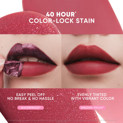 LipLock Duo Peel Off Stain & Plumping Gloss