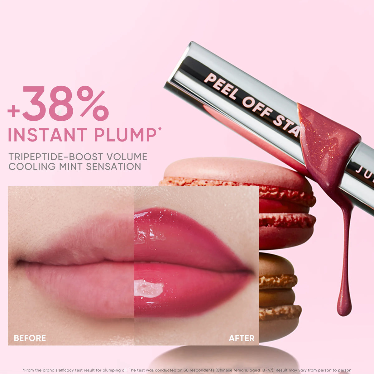 LipLock Duo Peel Off Stain & Plumping Gloss