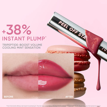 LipLock Duo Peel Off Stain & Plumping Gloss