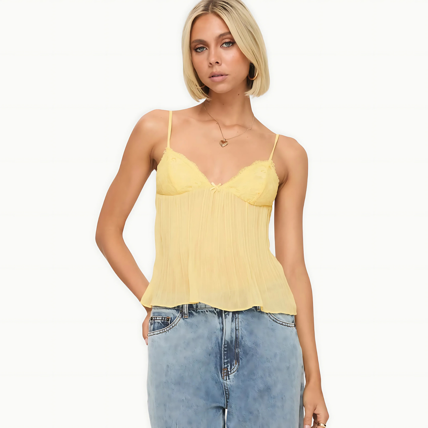 SoftLace™ Sheer Cami Top