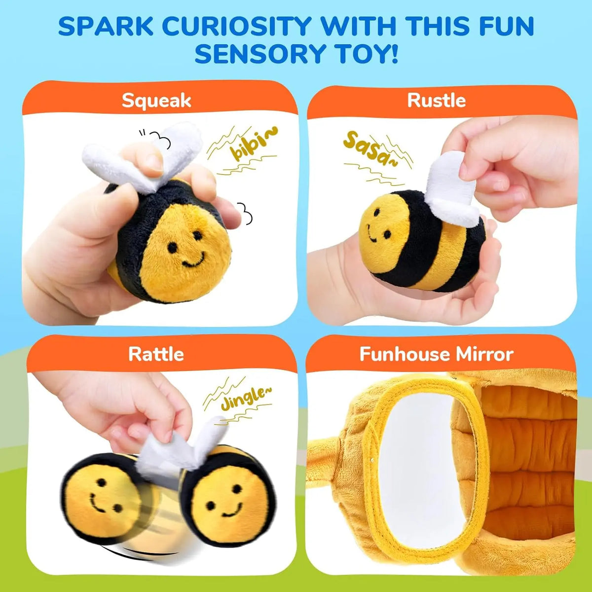 Snuggle Bee Sensory Hideaway Playset