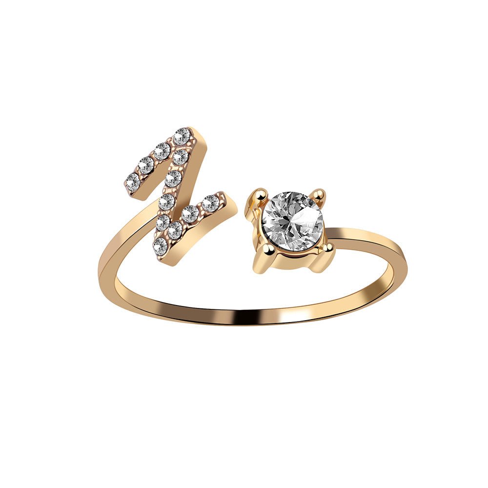 Adjustable Initial Ring (80% OFF TODAY ONLY)