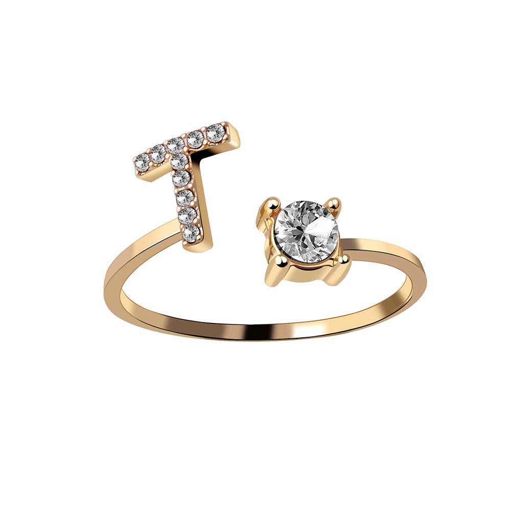 Adjustable Initial Ring (80% OFF TODAY ONLY)