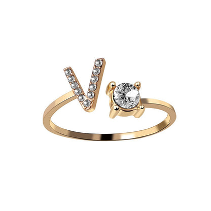 Adjustable Initial Ring (80% OFF TODAY ONLY)