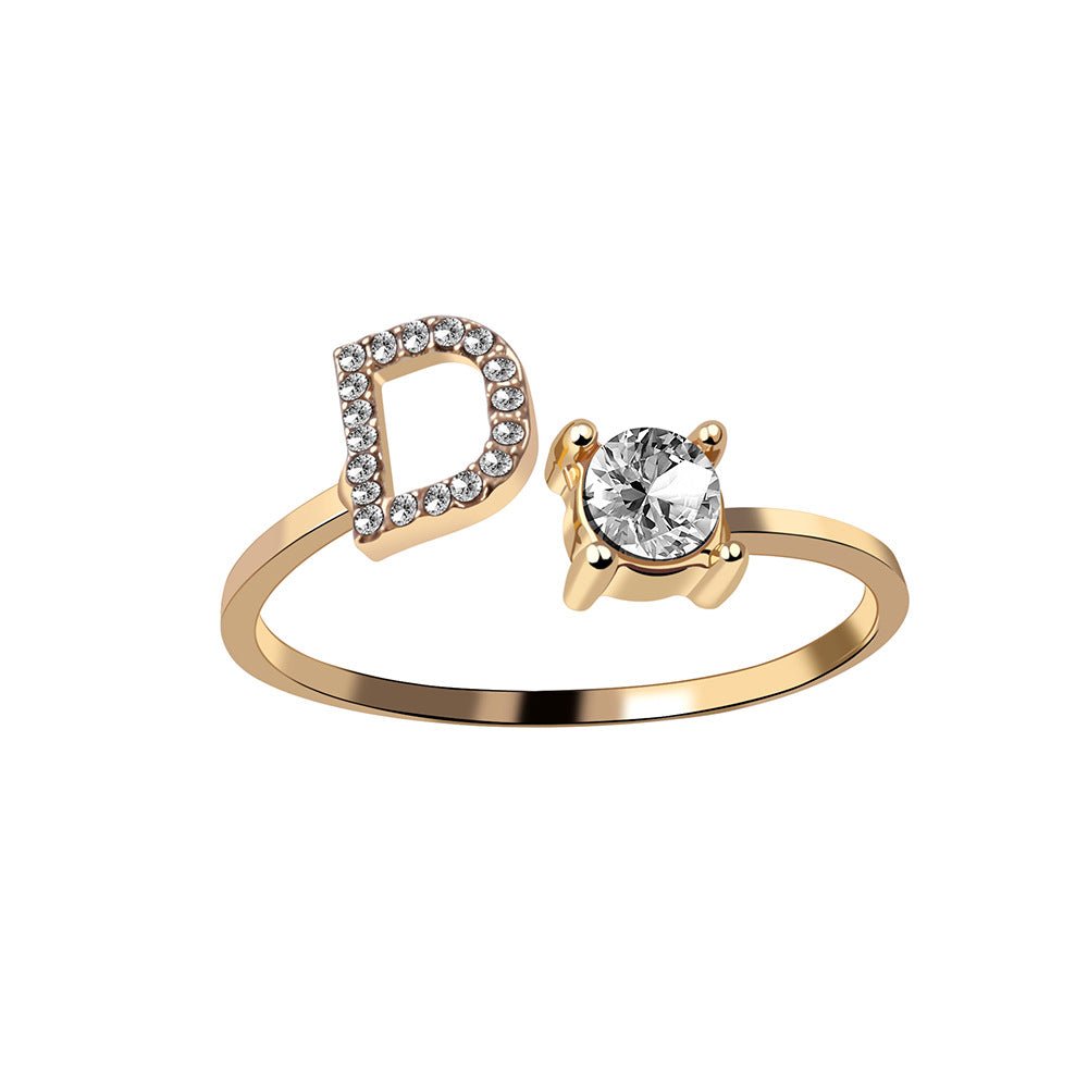 Adjustable Initial Ring (80% OFF TODAY ONLY)