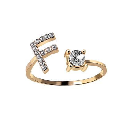 Adjustable Initial Ring (80% OFF TODAY ONLY)