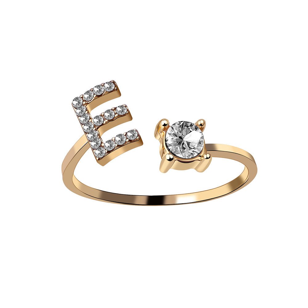 Adjustable Initial Ring (80% OFF TODAY ONLY)