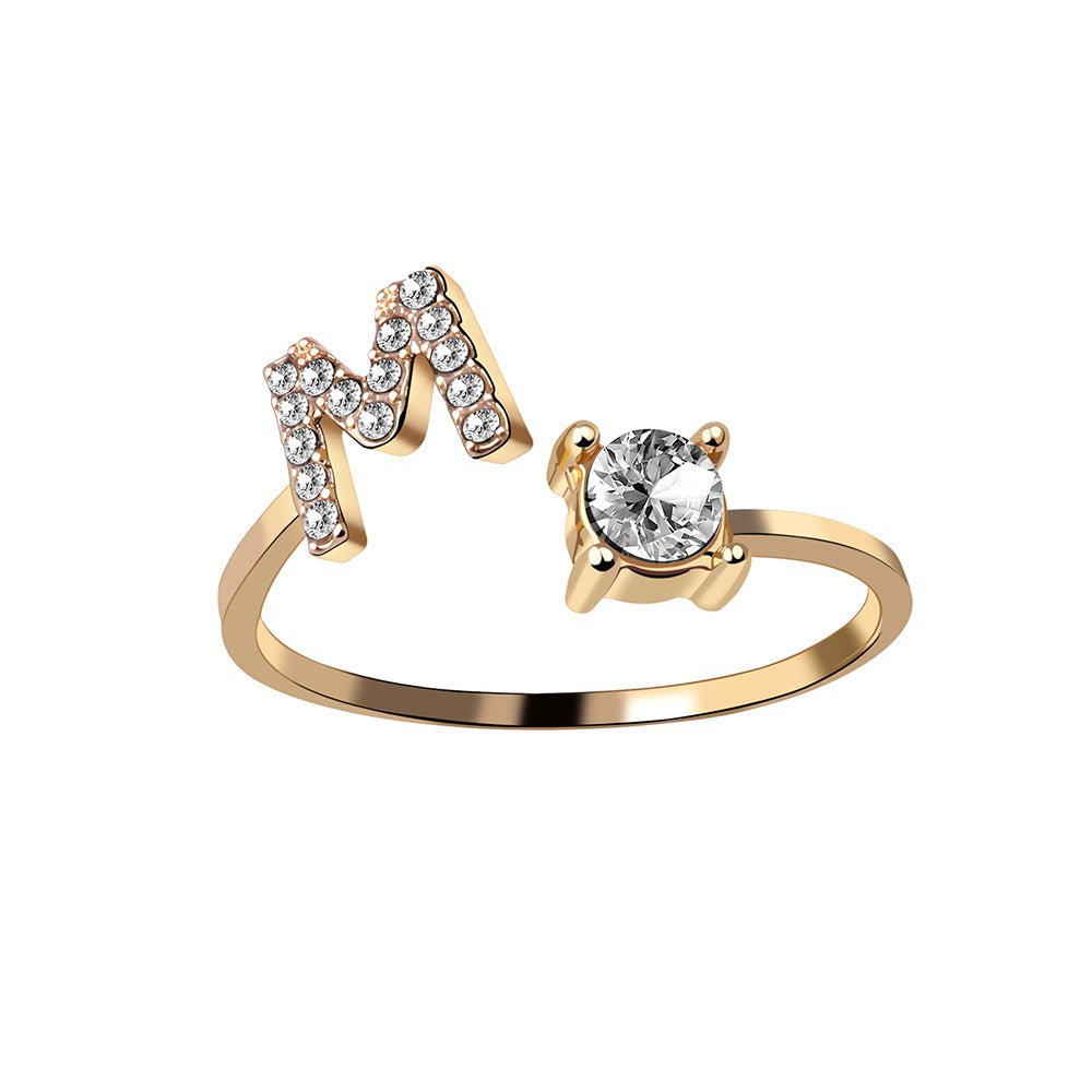 Adjustable Initial Ring (80% OFF TODAY ONLY)