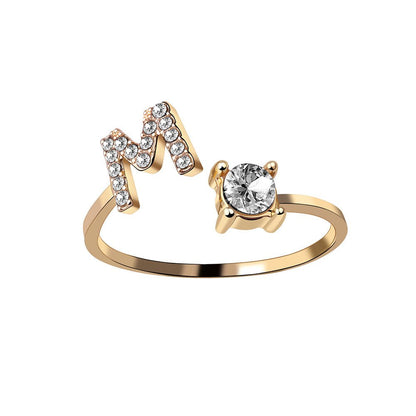 Adjustable Initial Ring (80% OFF TODAY ONLY)