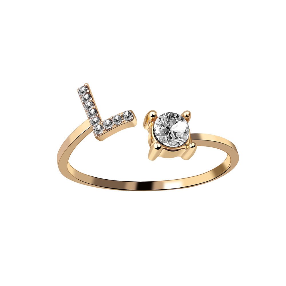 Adjustable Initial Ring (80% OFF TODAY ONLY)