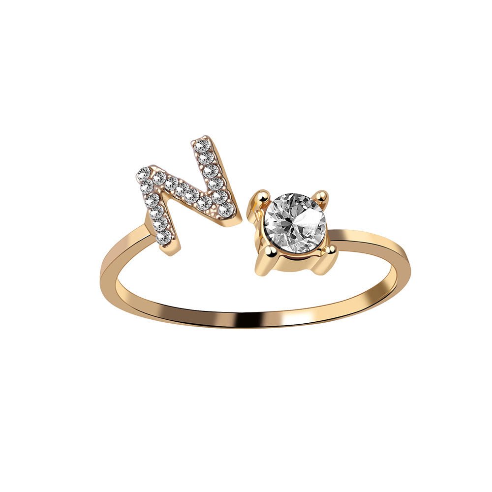 Adjustable Initial Ring (80% OFF TODAY ONLY)