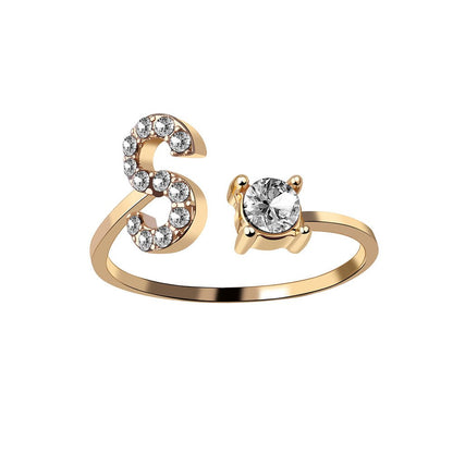 Adjustable Initial Ring (80% OFF TODAY ONLY)