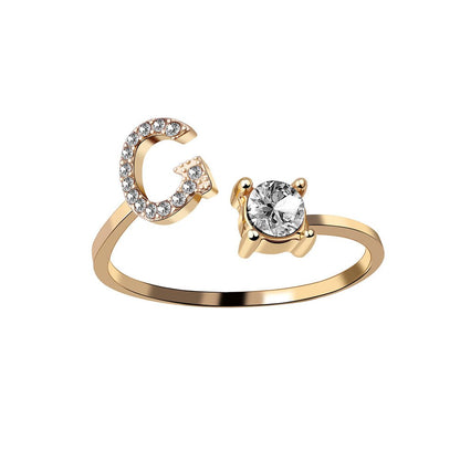 Adjustable Initial Ring (80% OFF TODAY ONLY)