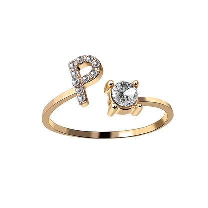 Adjustable Initial Ring (80% OFF TODAY ONLY)