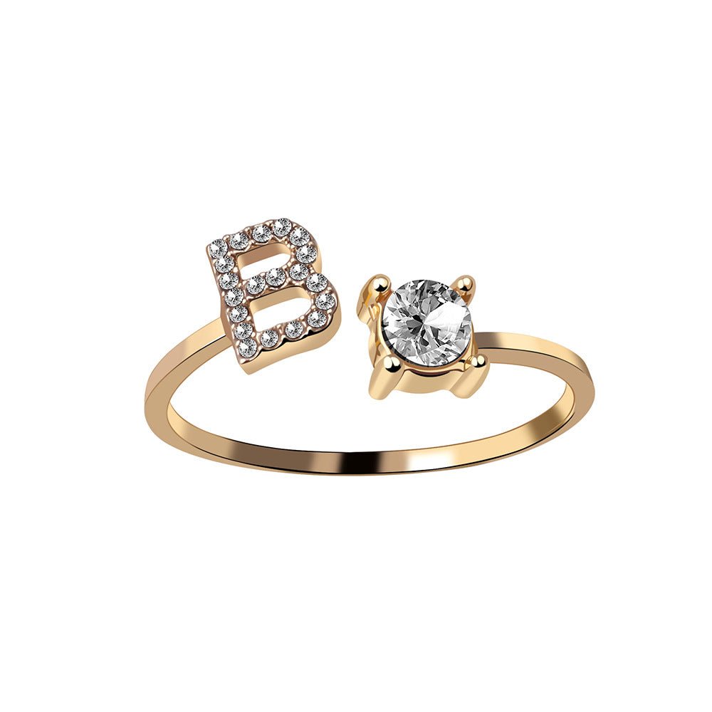 Adjustable Initial Ring (80% OFF TODAY ONLY)