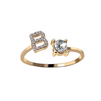 Adjustable Initial Ring (80% OFF TODAY ONLY)