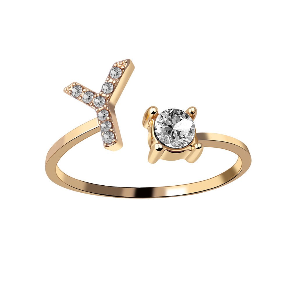 Adjustable Initial Ring (80% OFF TODAY ONLY)
