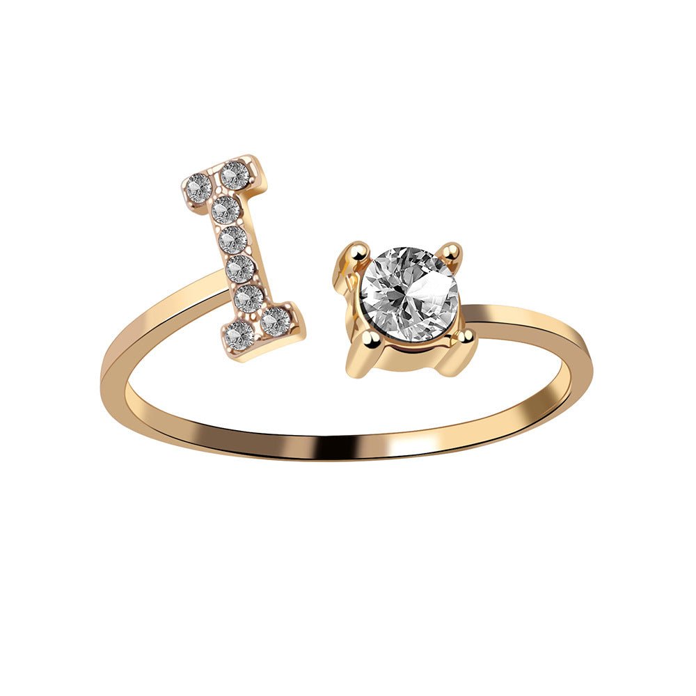 Adjustable Initial Ring (80% OFF TODAY ONLY)