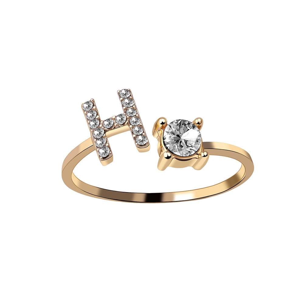 Adjustable Initial Ring (80% OFF TODAY ONLY)