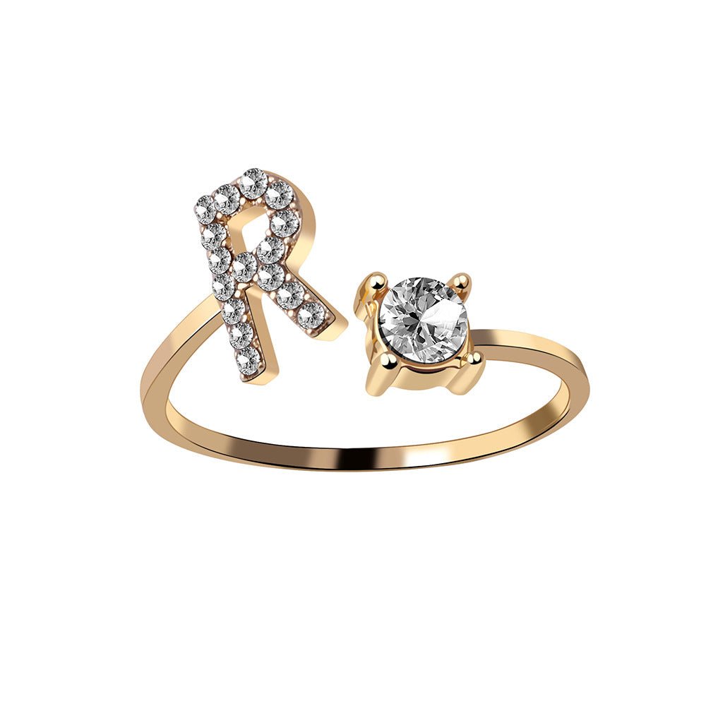 Adjustable Initial Ring (80% OFF TODAY ONLY)
