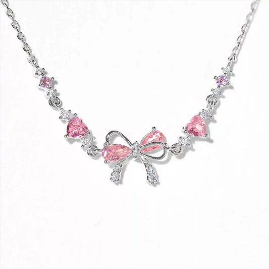 HeartDrop™ Bow Necklace